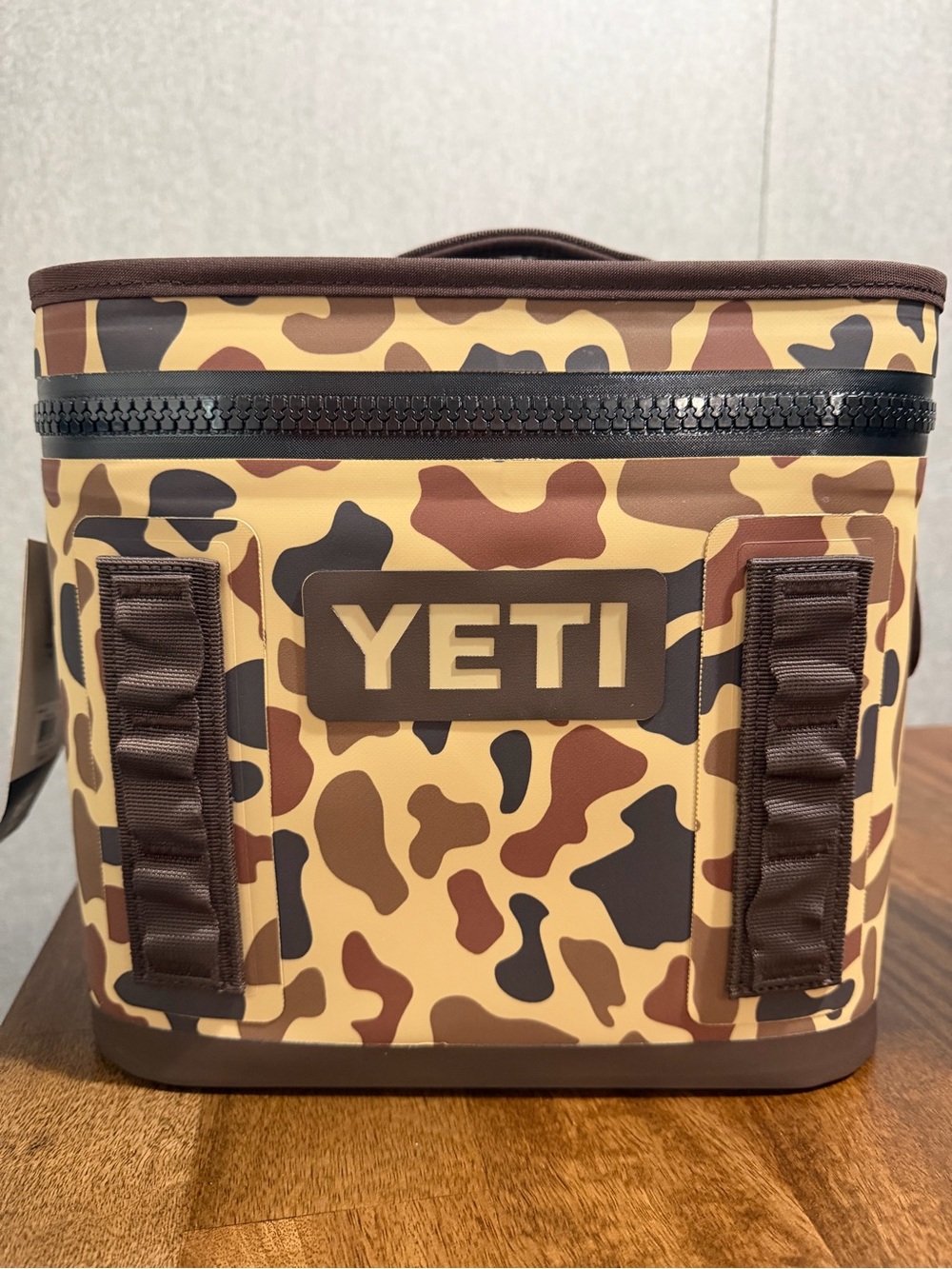 Yeti Camo Duffel Bag in Brown and Tan - Picture 2 of 8